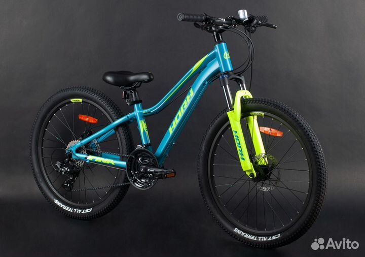 Велосипед horh tina tahd 4.1 24 (2023) Blue-Green