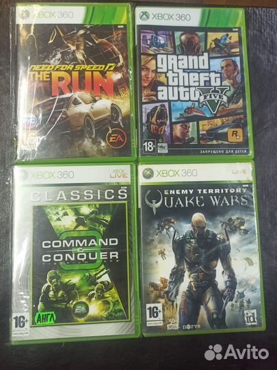 Диски игры для x box 360