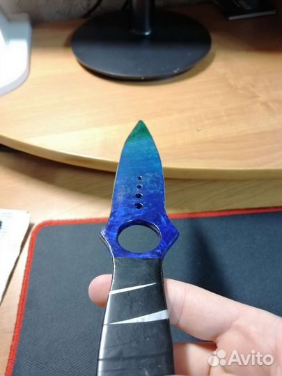 Скелетный нож из дерева (cs:go)