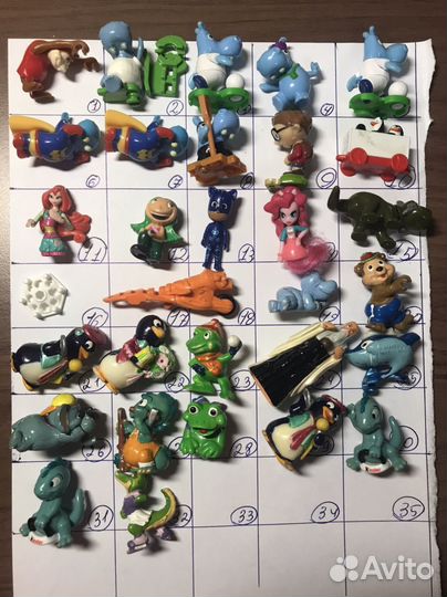 Киндер сюрприз игрушки