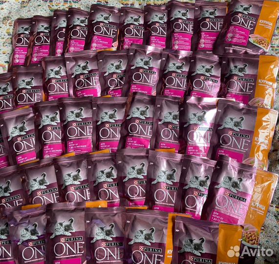 Жидкий корм purina ONE для котят