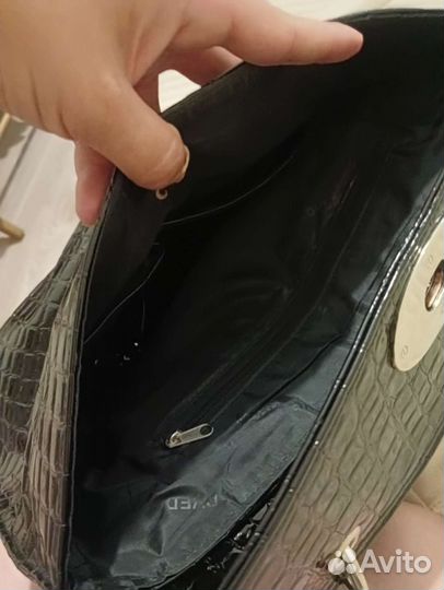 Сумка кож зам б/у