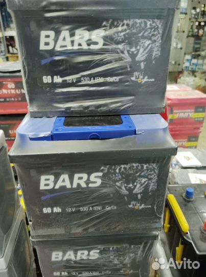 Аккумулятор Bars 60A доставка