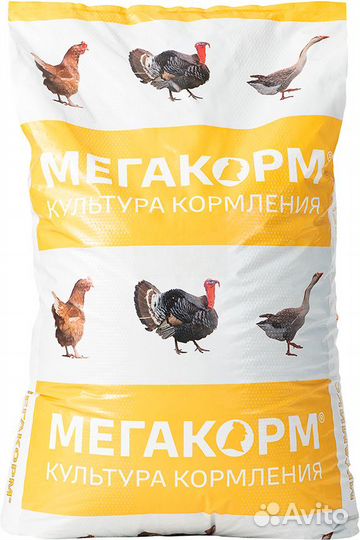 Комбикорм мегакорм от 