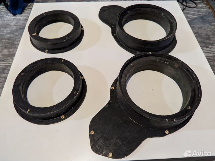 Деревянные акустические подиумы Passat b6/b7 CC