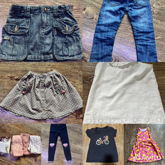 Одежда для девочек 4-6 лет