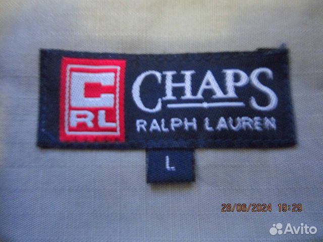 Рубашка мужская Ralph Lauren Chaps размер L US