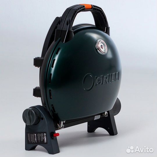 Портативный газовый гриль O-Grill 500MT (зелёный)
