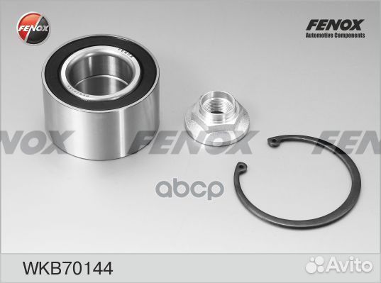 Подшипник ступ.mazda 3/6 04- пер. WKB70144 fenox