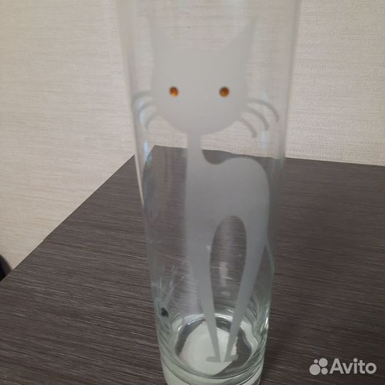 Ваза для цветов стекло