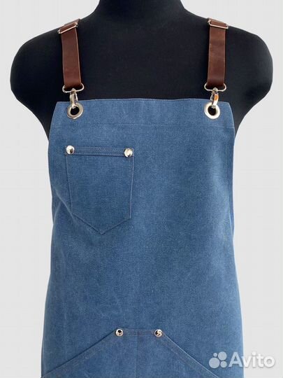 Рабочий фартук универсальный, для бармена, бариста