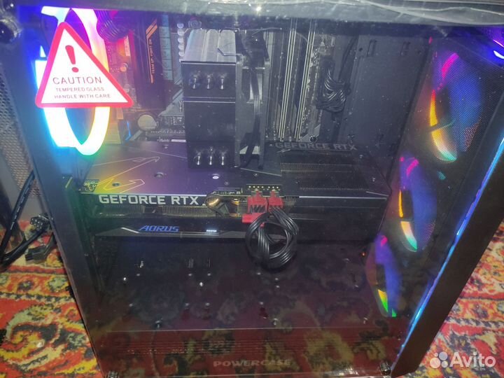 Игровой компьютер ryzen 5 5600 + rtx 3060