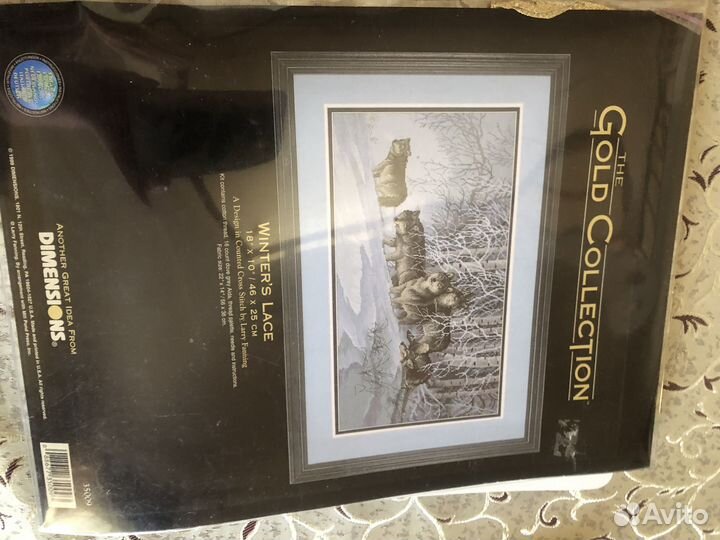 Набор для вышивания крестом dimensions