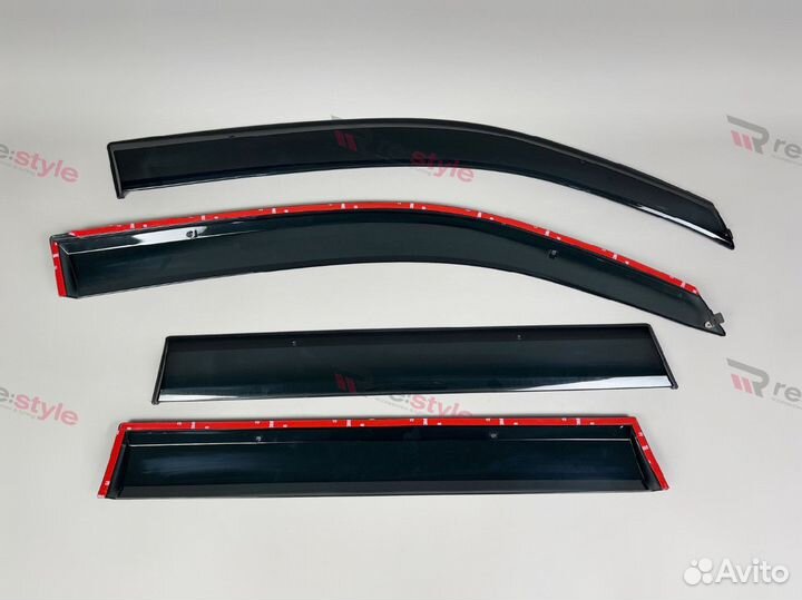 Ветровики Nissan X-Trail 31 Kanglong P2764