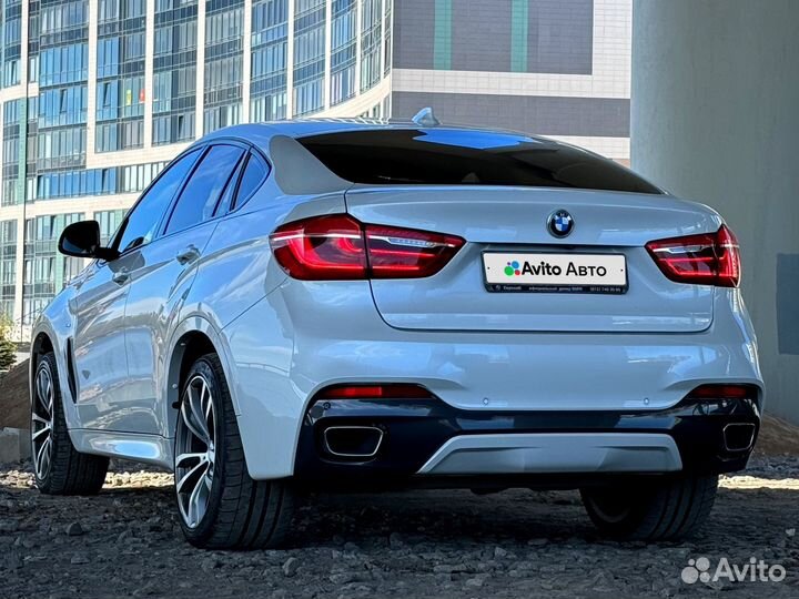 BMW X6 3.0 AT, 2017, 119 800 км