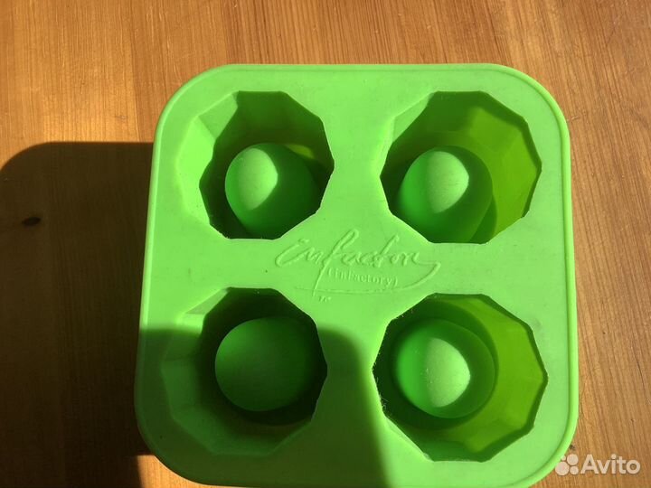 Форма силиконовая, ледяная рюмка