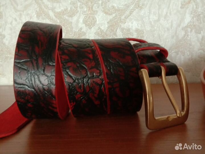 Ремень кожаный