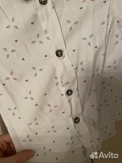 Рубашка с бабочкой на мальчика