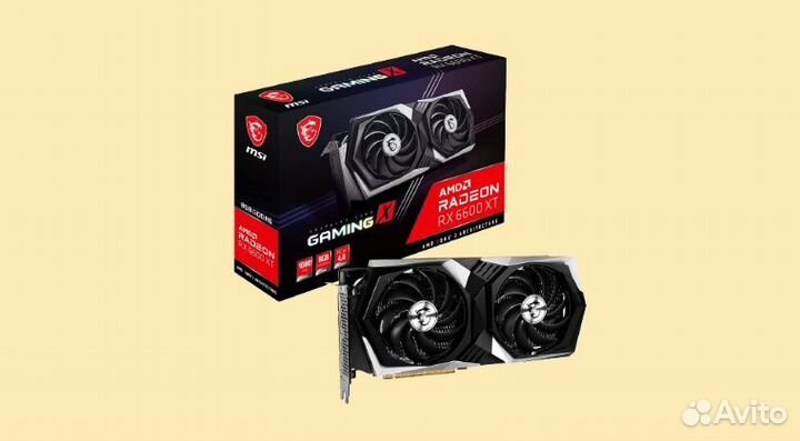 Видеокарта MSI Radeon RX 6650XT mech 2X 8GB(новая)