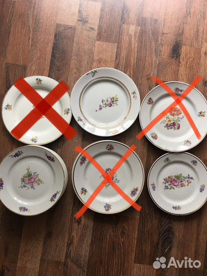 Тарелки времён СССР