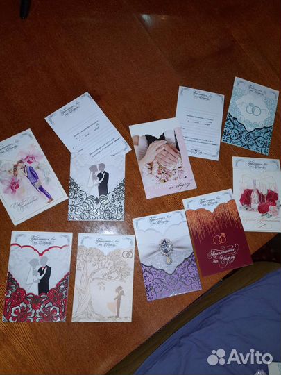 Свадебные приглашения