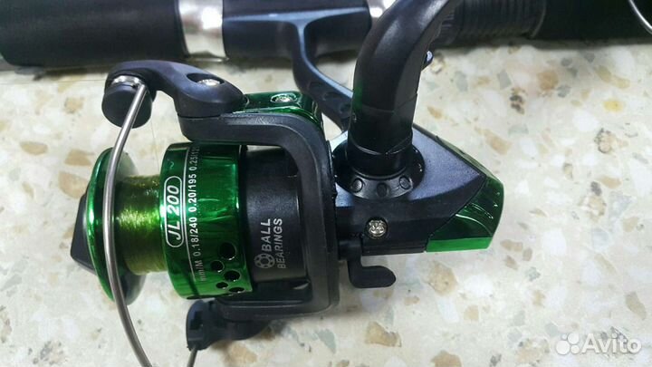 Новые удочки в сборе