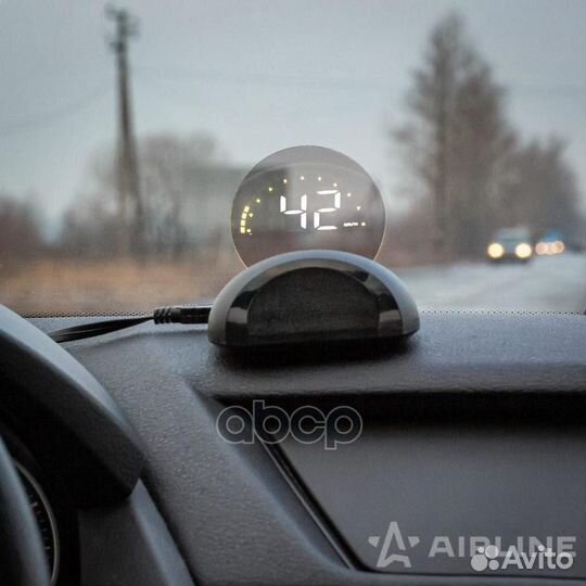 Дисплей проекционный с встроенным круглым экран