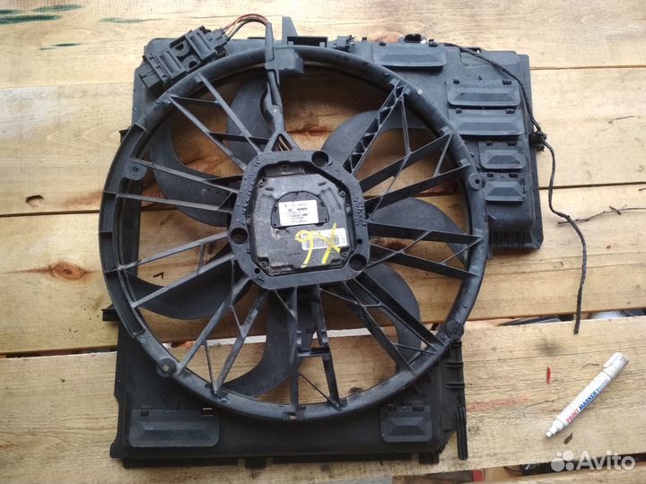 Диффузор вентилятора BMW X5 E53 4,4 N62 4,8