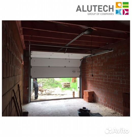 Ворота гаражные alutech