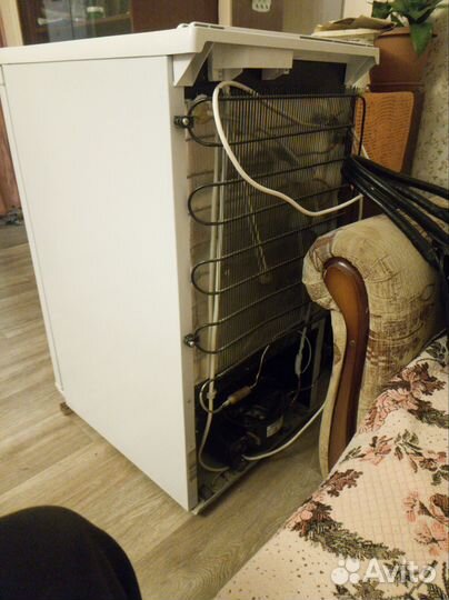 Минихолодильник с морозильной бу