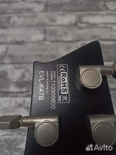 Гитара Cort EVL K-47B + твёрдый кейс
