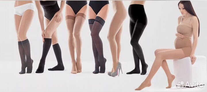 Компрессионные колготки 1,2,3 класс Новые