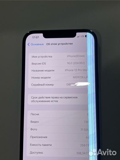 iPhone 12 Pro Max, 256 ГБ