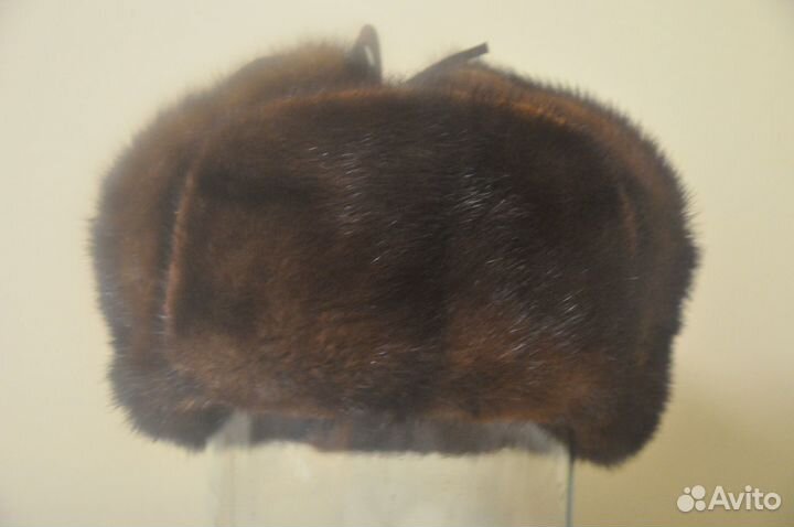 Шапка ушанка норка 57 размер