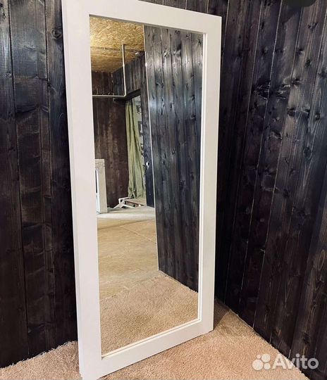 Зеркало ростовое с лампами