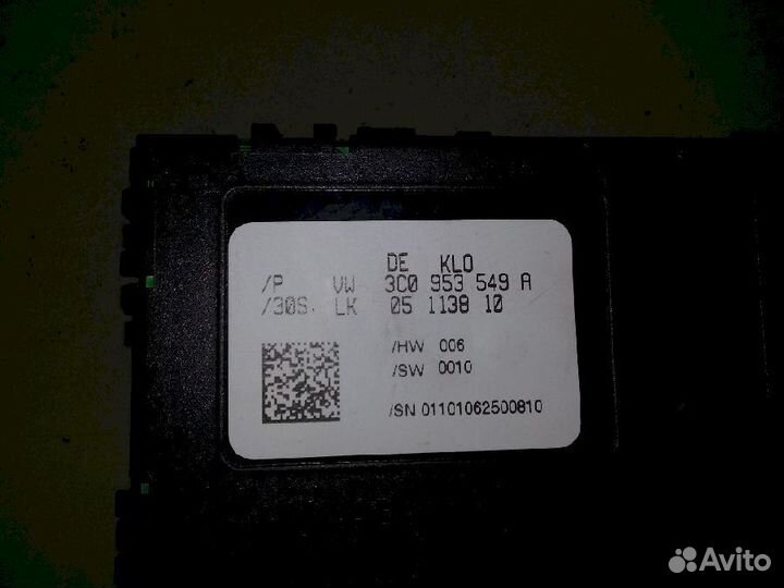 Датчик положения руля 3C0953549A Volkswagen Passat