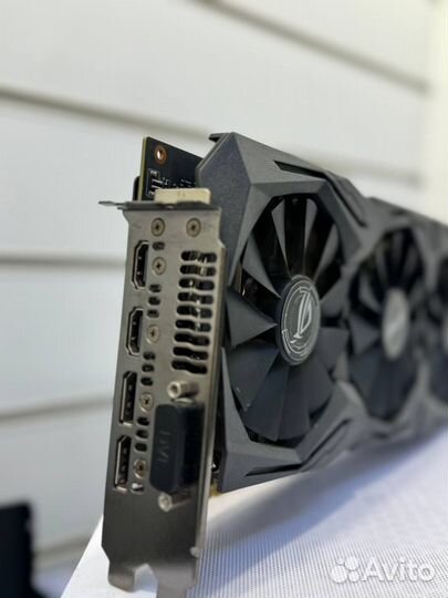 Видеокарта GTX 1060 asus ROG Strix 6gb