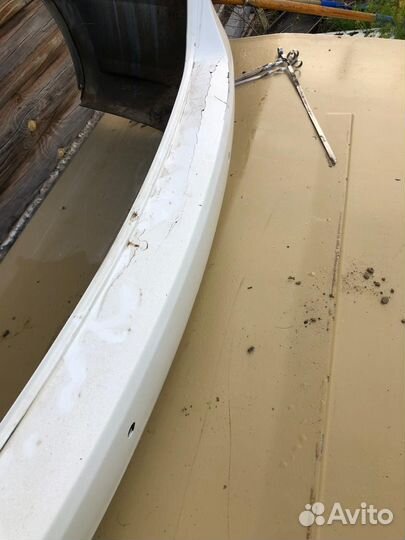 Задний бампер на volkswagen polo седан