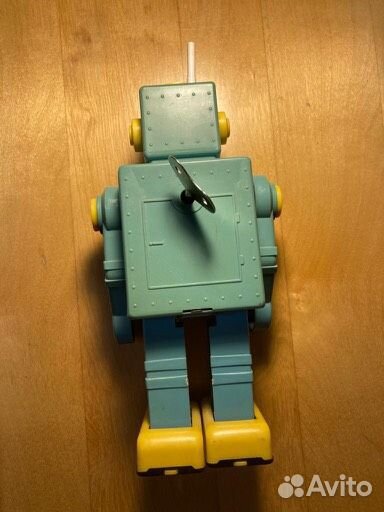 Робот Заводной СССР Механическая Игрушка лзм