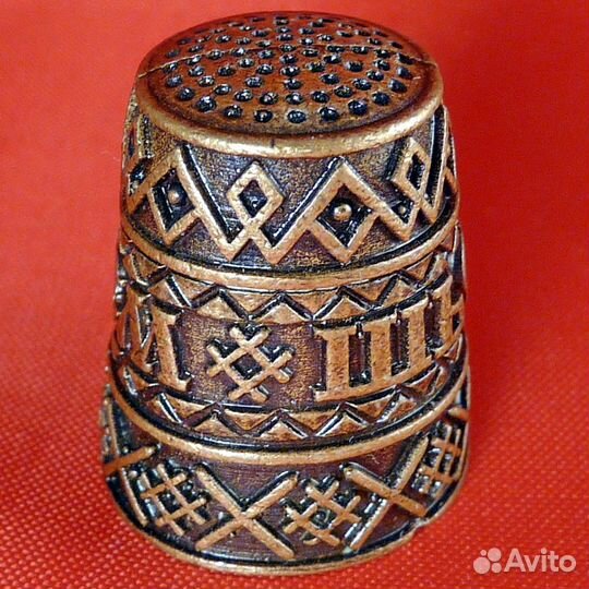 Наперсток из бронзы 20х15 мм