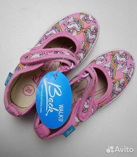 Текстильные туфельки 26р