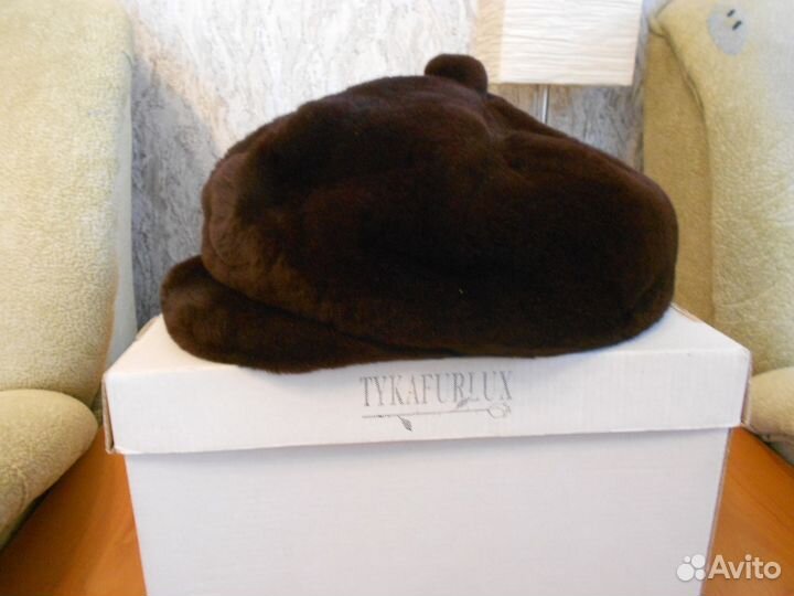 Шапка и берет из стриженной норки