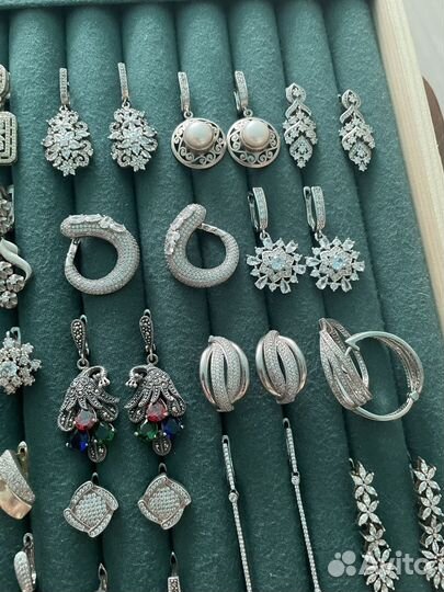 Серебряные серьги