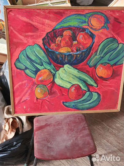 Натюрморт с бананами