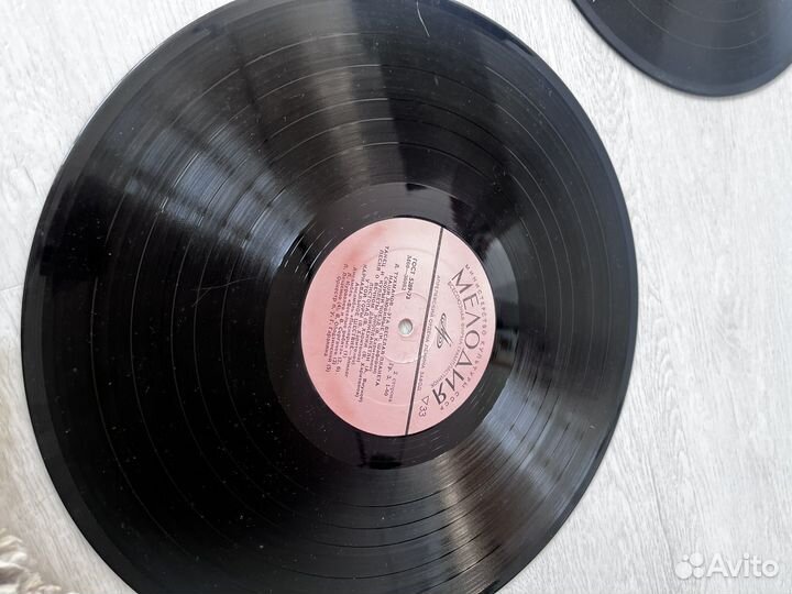 Пластинки винил