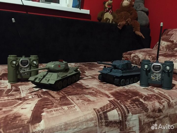 Танки на радиоуправлении от AB toys