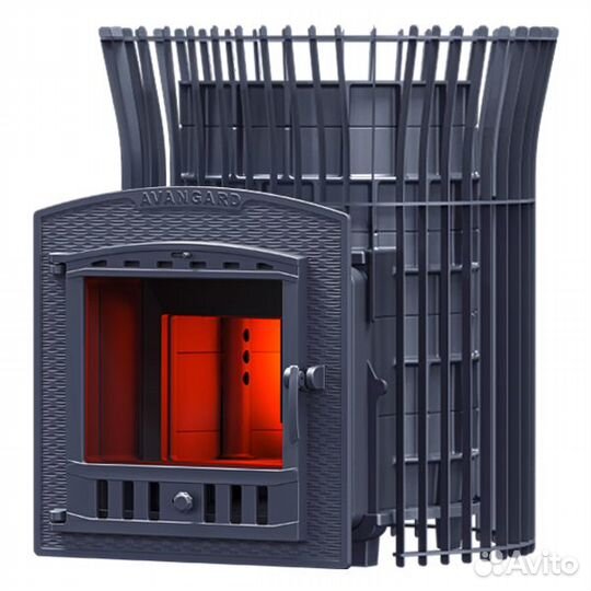Чугунная печь для бани avangard 24 (П2) в сетке Тю