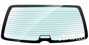 Заднее стекло Renault Duster 1 2009-2021 KMK glass 7276bgsr