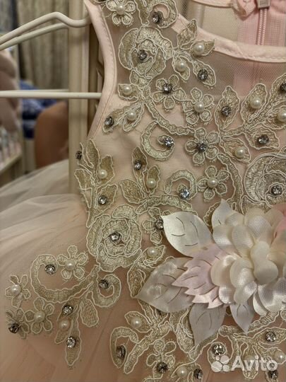 Платье праздничное для девочки 80-86