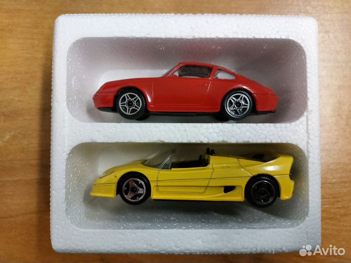 Модели Porsche 911 + Ferrari F50 Spider 1:43